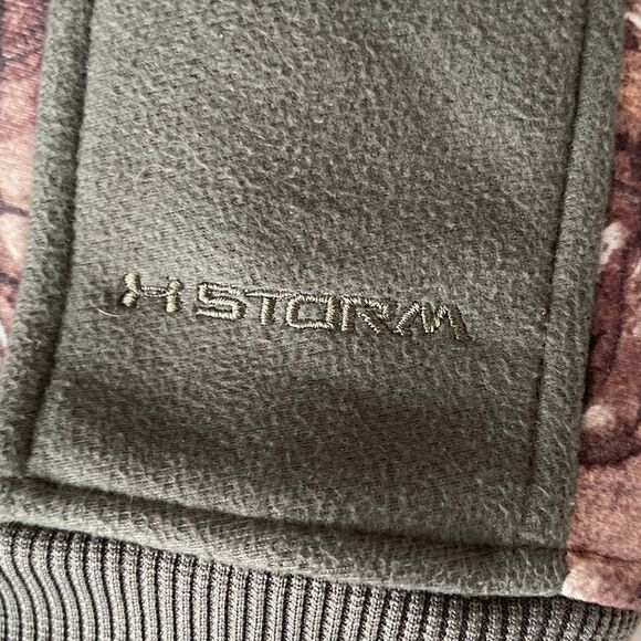 Under Armour Fleece Jacket Womens Size L Ayton Realtree Camo UA Storm Full Zip - Picture 6 of 15